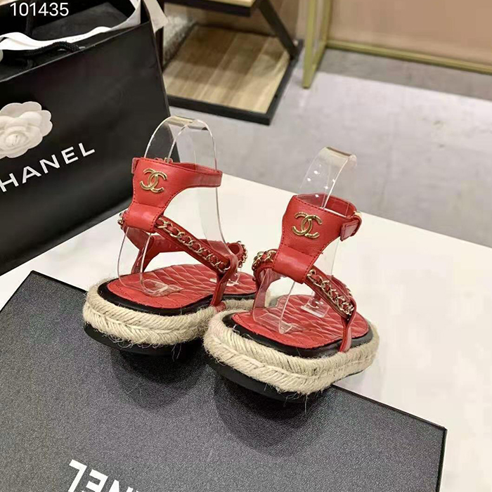 2021 chanle sandals