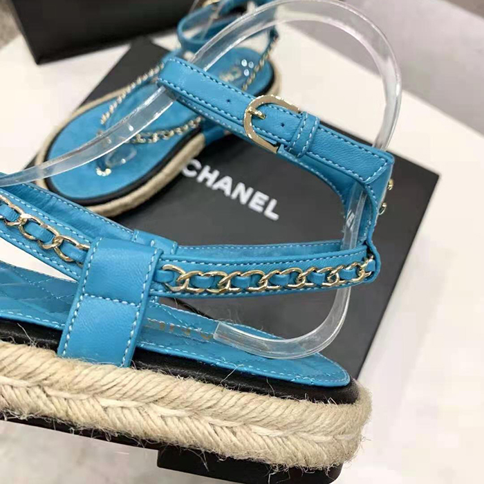 2021 chanle sandals