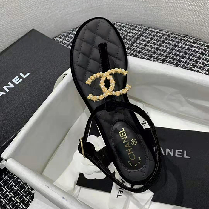 2021 chanle sandals