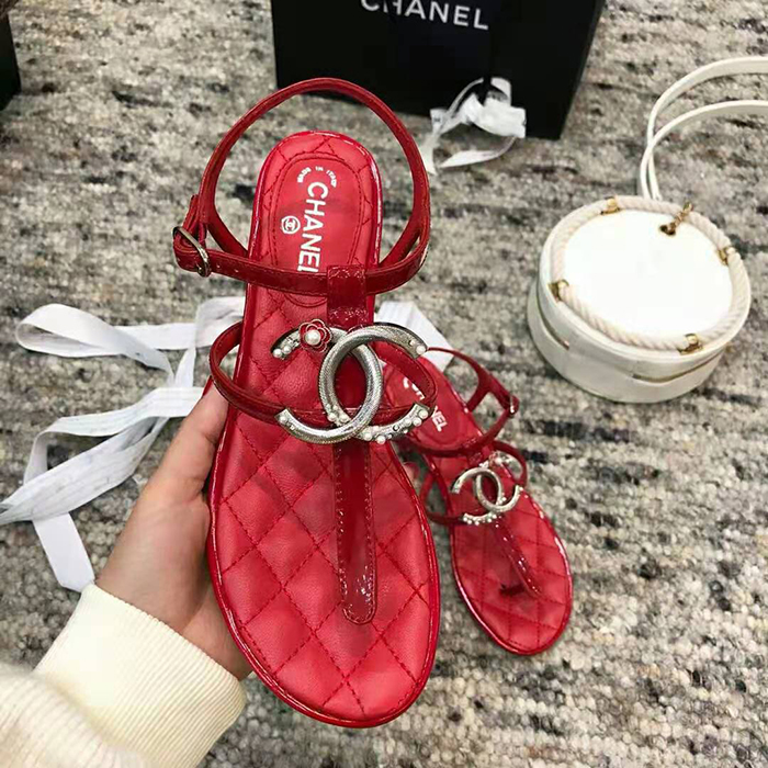 2021 chanle sandals