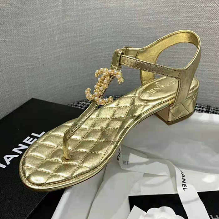 2021 chanle sandals