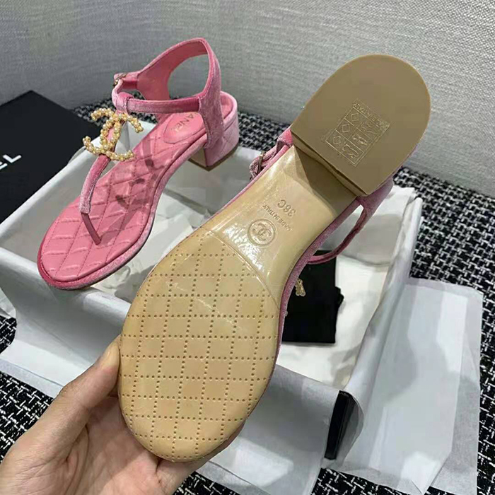 2021 chanle sandals