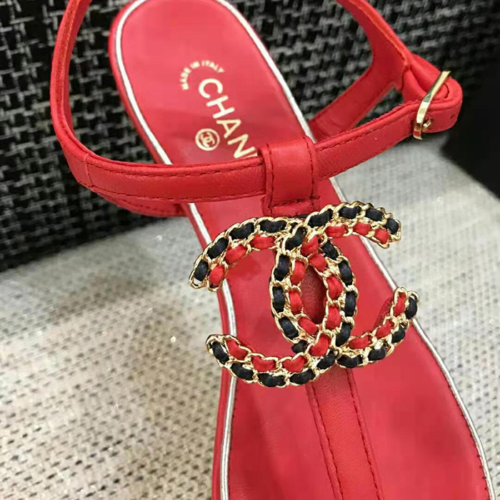 2021 chanle sandals