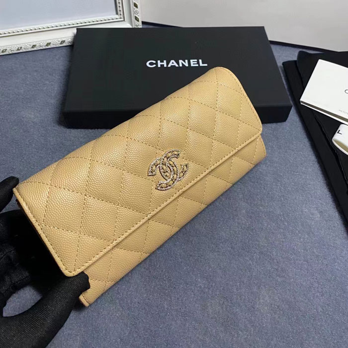 2022 Chanel 19 long flap wallet