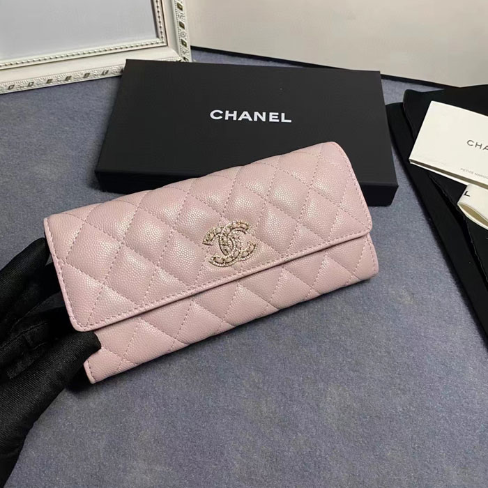 2022 Chanel 19 long flap wallet