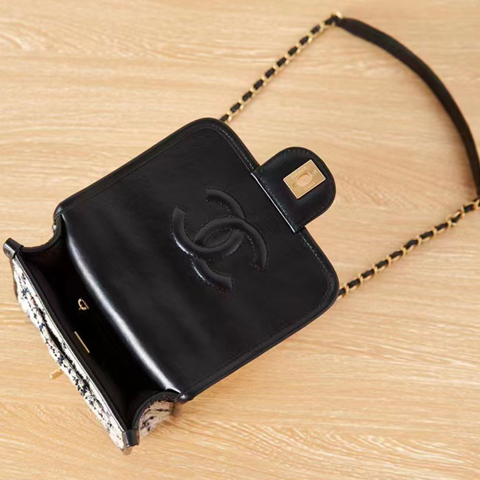 2022 Chanel SMALL FLAP BAG WITH TOP HANDLE