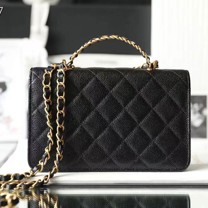 2022 Chanel WOC With Top Handle