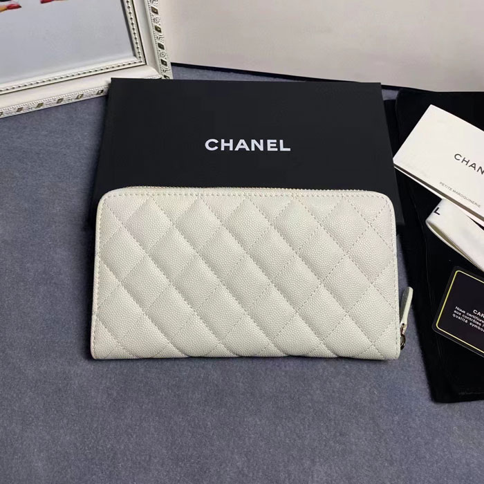 2022 Chanel long zipped wallet