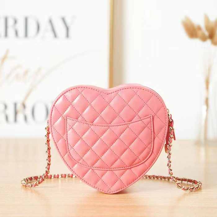 2022 chanel Heart bag