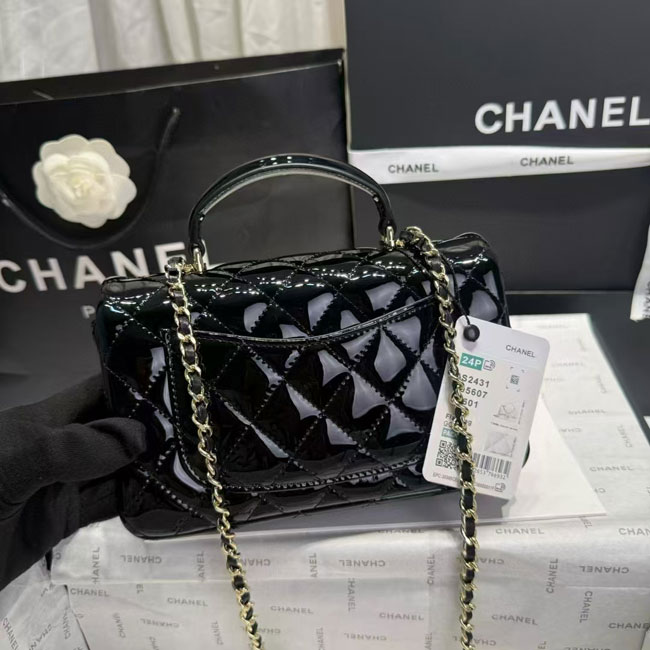 2024 CHANEL Mini classic handbag with top handle