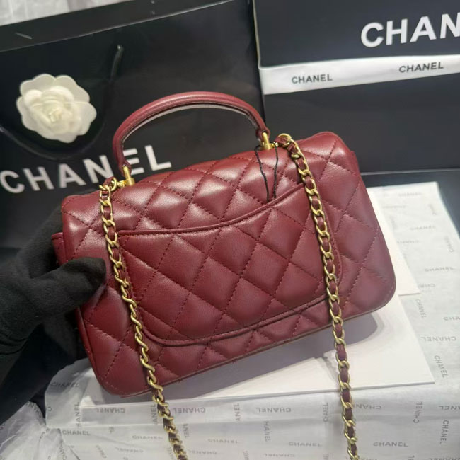 2024 CHANEL Mini classic handbag with top handle