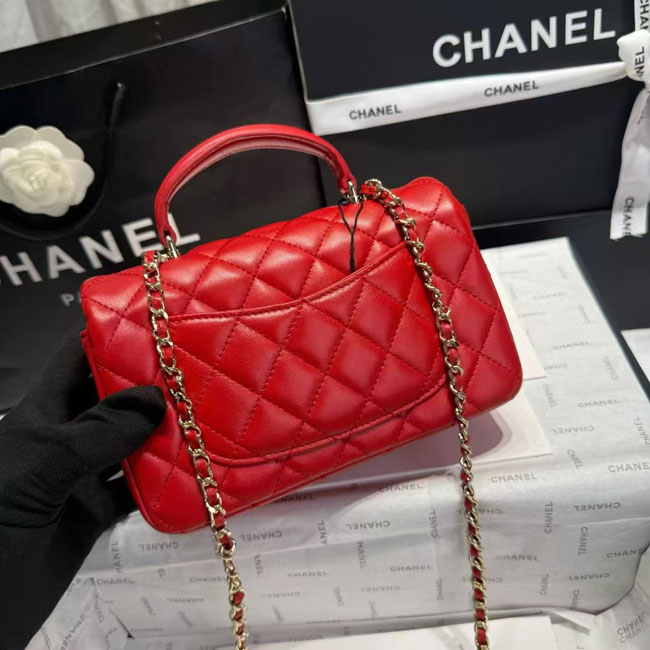 2024 CHANEL Mini classic handbag with top handle