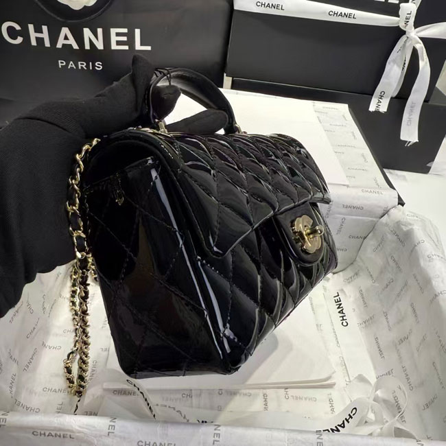 2024 CHANEL Mini classic handbag with top handle