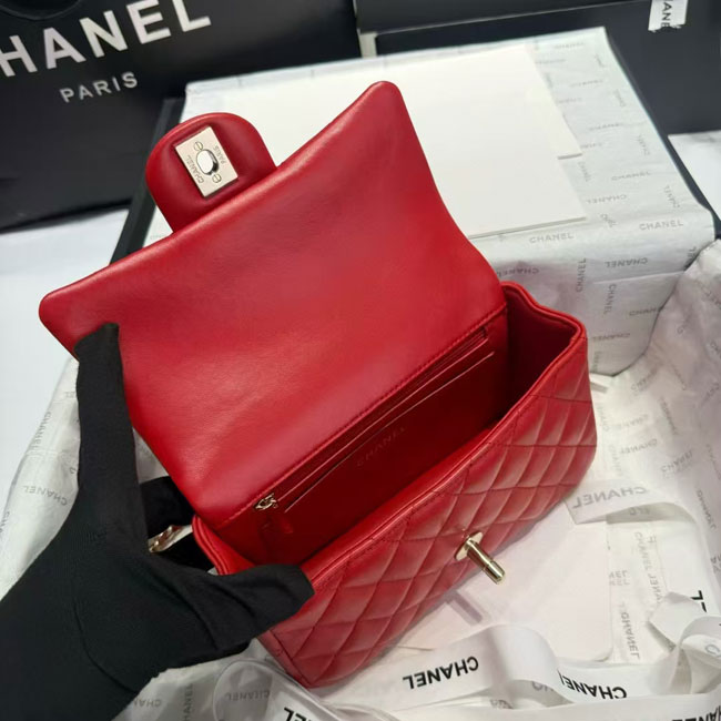 2024 CHANEL Mini classic handbag with top handle