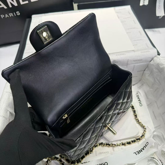 2024 CHANEL Mini classic handbag with top handle