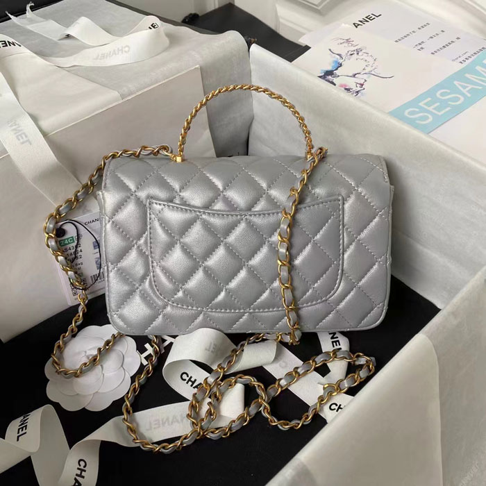 2024 Chanel FLAP BAG WITH TOP HANDLE