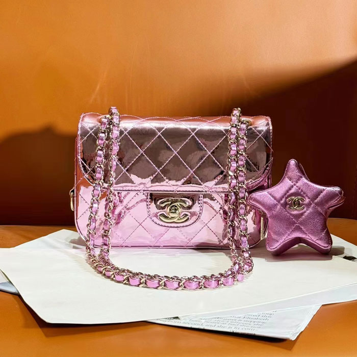 2024 Chanel MINI FLAP BAG & STAR COIN PURSE