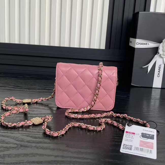 2025 Chanel CLUTCH WITH CHAIN