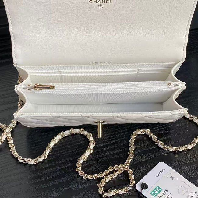 2025 Chanel CLUTCH WITH CHAIN