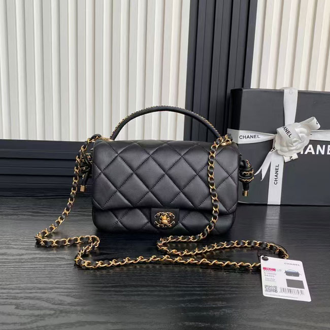 2025 Chanel FLAP BAG WITH TOP HANDLE