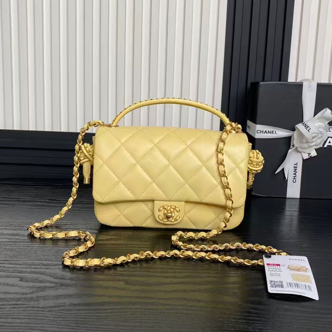 2025 Chanel FLAP BAG WITH TOP HANDLE