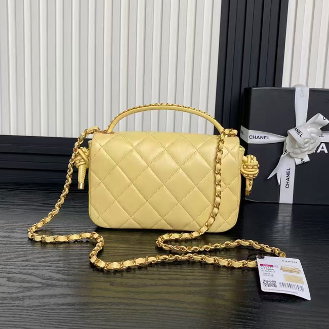 2025 Chanel FLAP BAG WITH TOP HANDLE