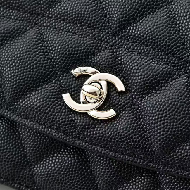 2025 Chanel MINI FLAP BAG WITH TOP HANDLE