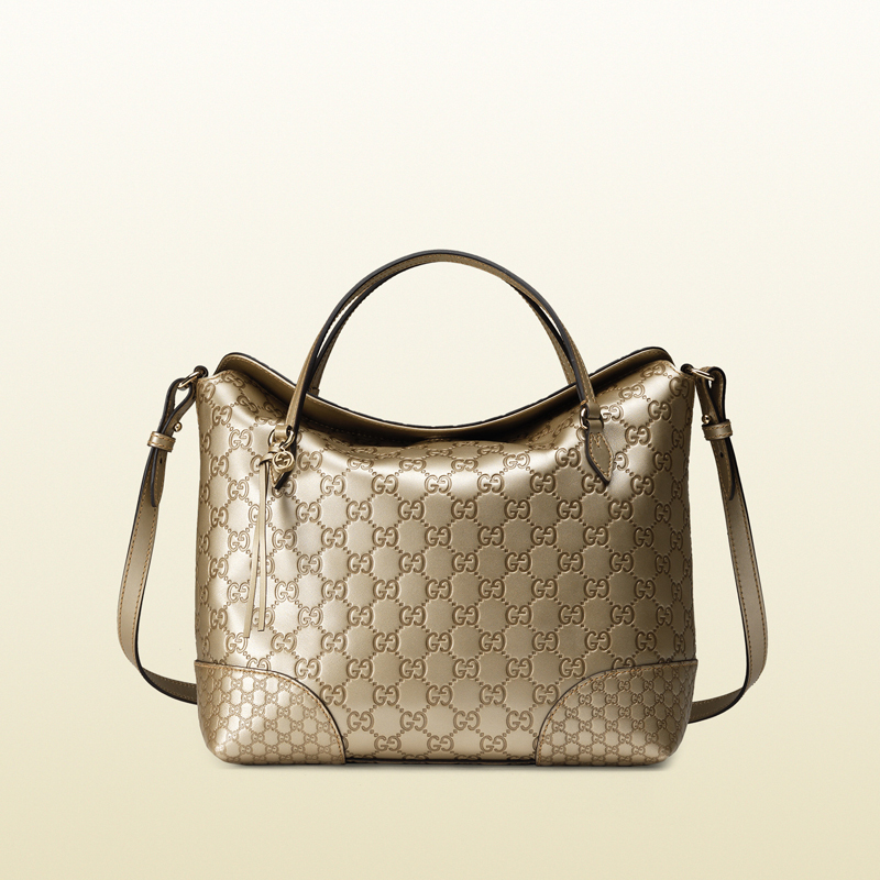 Bree guccissima leather top handle bag