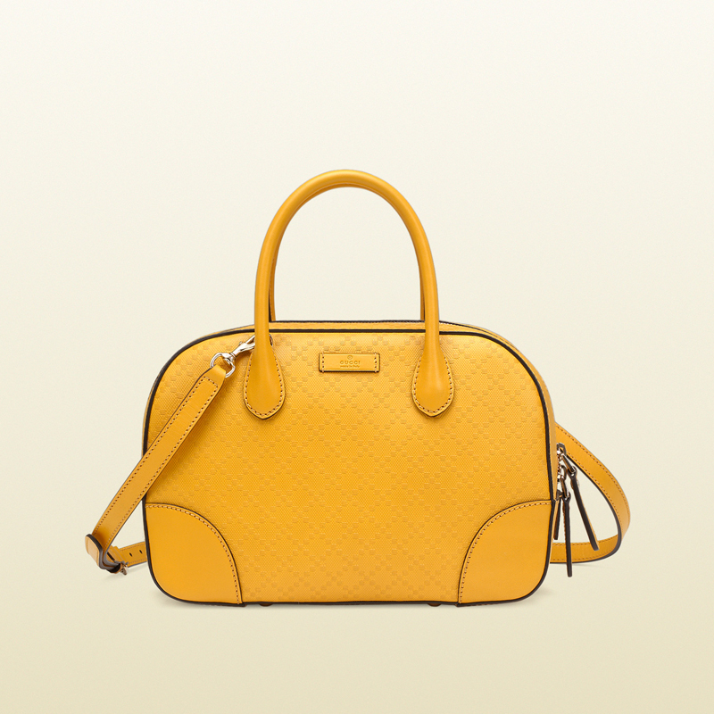 Bright diamante leather top handle bag