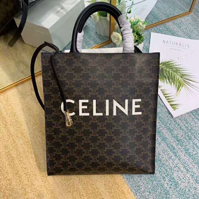 CELINE CABAS IN TRIOMPHE CANVAS