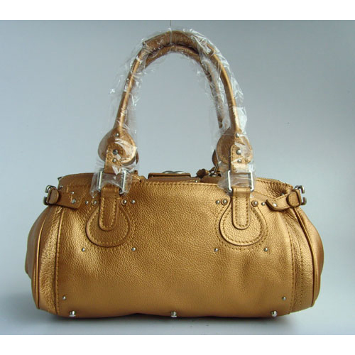 CHLOE Pearl Gold bag