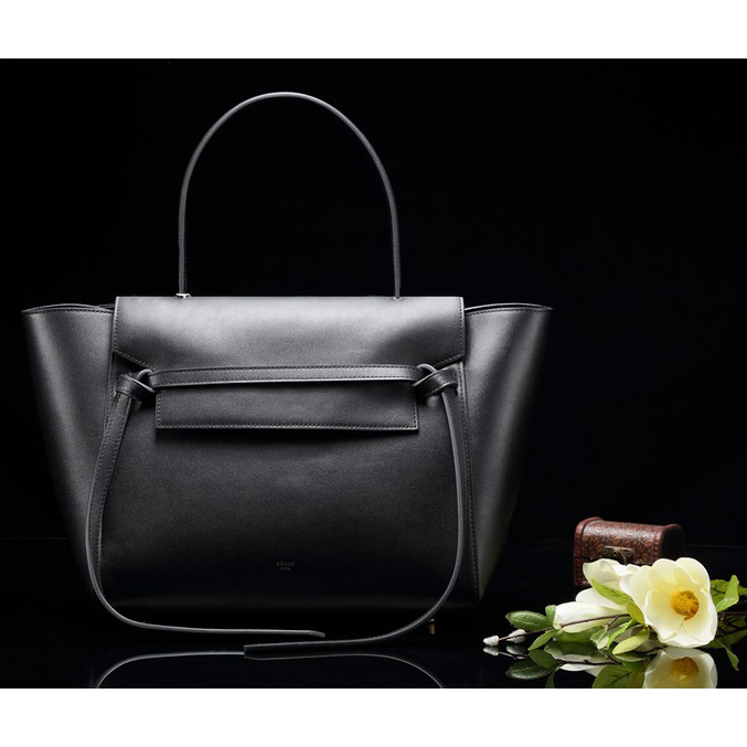 Celine Belt Bag Smooth Calfskin Leather C3345 Black