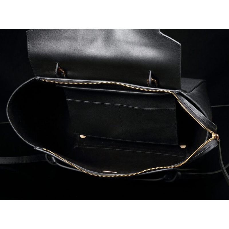 Celine Belt Bag Smooth Calfskin Leather C3345 Black