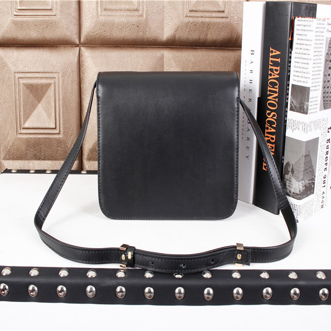 Celine Classic Box Small Flap Bag Lambskin Leather C3118 Black