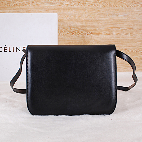 Celine Classic Box Small Flap Bag Original Calfskin C88007 Black