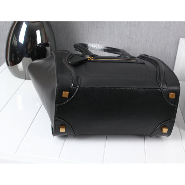 Celine Luggage Micro Bag Original Calfskin Leather C3308 Black