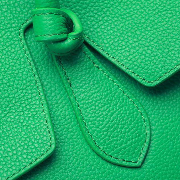 Celine Tie Nano Top Handle Bag Original Leather C3052 Green