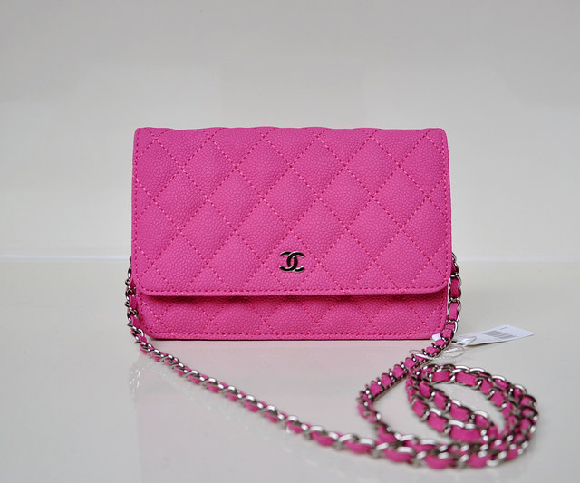 Chanel A33814 Nubuck Cannage Pattern leather mini Flap Bag with Rose