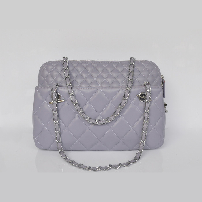 Chanel A49274 Sheepskin Leather Shoulder Bag Lavender