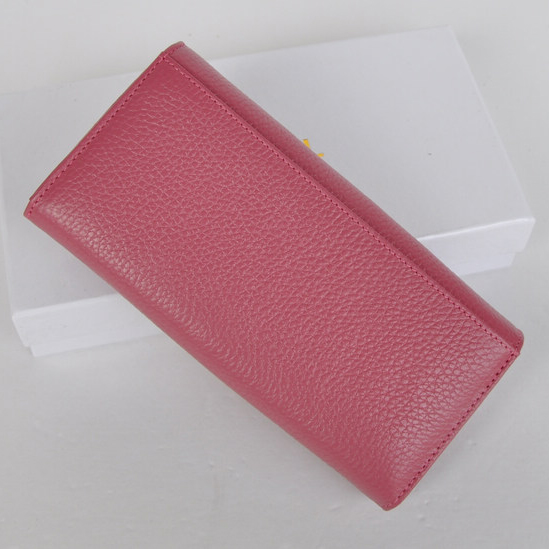 Chanel CC Logo Bi-Fold Wallet C164 Rose