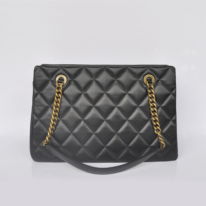 Chanel Calf Leather Shoulder Bag A67493 Black