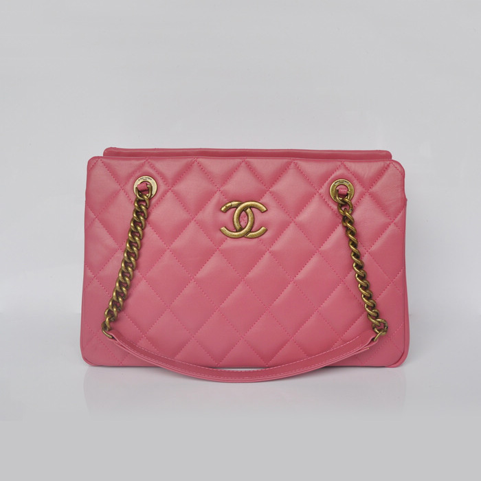 Chanel Calf Leather Shoulder Bag A67493 Rose