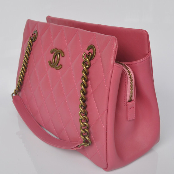 Chanel Calf Leather Shoulder Bag A67493 Rose