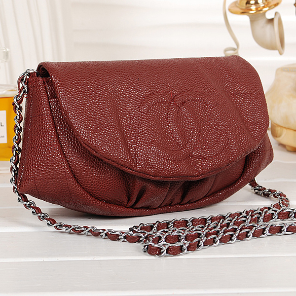 Chanel Caviar leather Shoulder Bags A40033 Burgundy