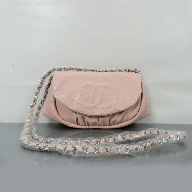 Chanel Caviar leather Shoulder Bags A40033 Pink