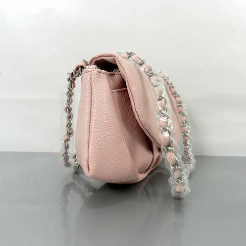 Chanel Caviar leather Shoulder Bags A40033 Pink