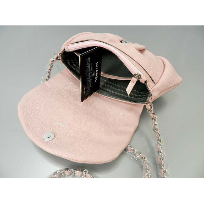 Chanel Caviar leather Shoulder Bags A40033 Pink