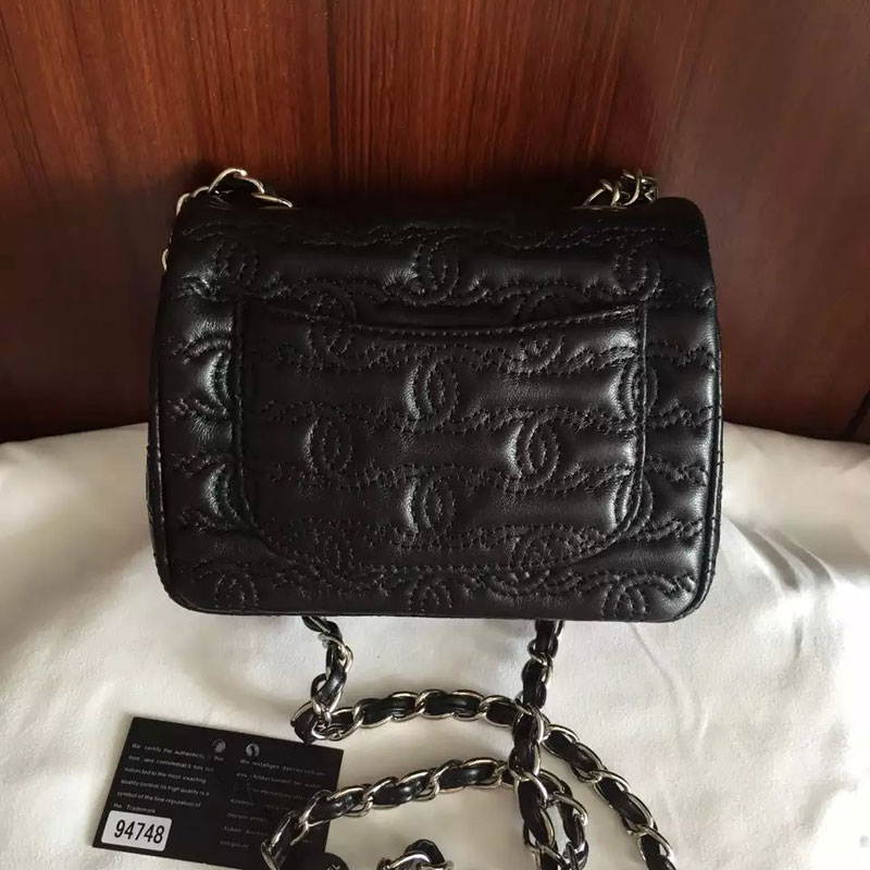 Chanel Classic Mini Flap Bag Original Sheepskin Leather A94748