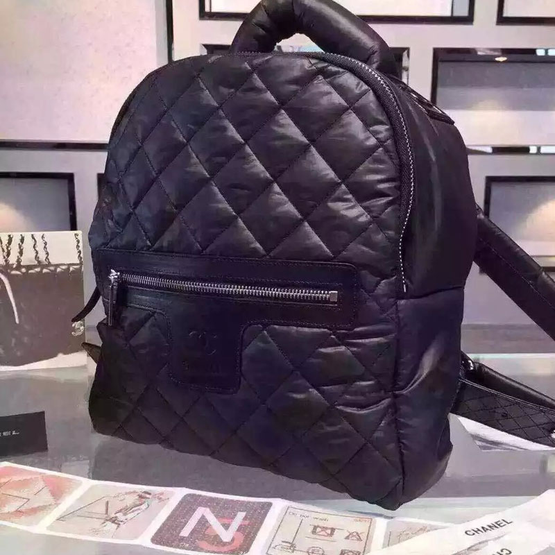 Chanel Coco Cocoon Backpack A90188 Black