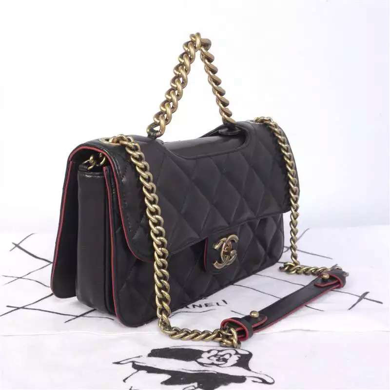 Chanel Flap Shoulder Bag Original leather A27509 Black